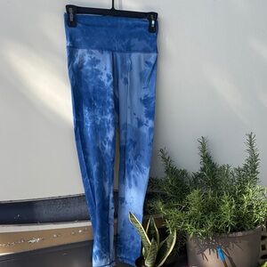 Blue Tie-Dye women’s Leggings